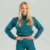 GymBeam Dámska mikina Essential High-Neck Deep Teal - STRIX Veľkosť: XL 68332-4-XL