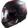 LS2 Helmets LS2 FF902 SCOPE HAMR GLOSS BLACK TITANIUM RED - XXL