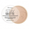 Rimmel Stay Matte Powder Kompaktný púder 5 Silky Beige 14 g