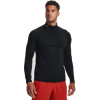 UNDER ARMOUR Tričko s dlhým rukávom ColdGear Rush Mock - čierne (1366059-001)