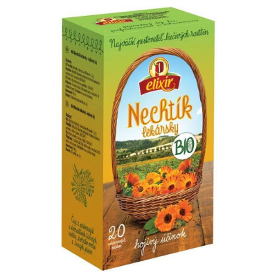 Agrokarpaty Bio Nechtík lekársky bylinný čaj prírodný produkt 20 x 2 g (Hojivý účinok)