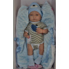 Realistické miminko chlapeček Štěpán od firmy Berjuan ze Španělska (Newborn 45 cm)