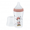 NUK Fľaša kojenecká Mickey s kontrolou teploty Perfect Match 260 ml červená