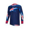 Dres SUPERTECH VISTA, ALPINESTARS (tmavo modrá/koralová/cobaltová) 2026 XL
