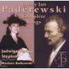 PADEREWSKI,I,J.: Complete Songs (CD)