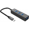PremiumCord 5G USB Hub Type C na 4x USB 3.2 Gen 1 ku31hub09