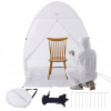VEVOR Lakovacia kabína 1524x1524x1778MM Biela Ochranný Pop-Up Polyester