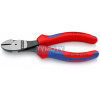 KNIPEX 74 02 160 Silové bočné štiepacie kliešte, viaczložkové návleky, fosfátované na čierno 160 mm