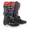 Detské čižmy Alpinestars Kids Boots Tech 7S Black/Dark Gray/Red Fluo