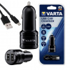 Varta Car Charger Dual USB 57932101401 USB nabíjačka do auta, do nákladného auta Výstupný prúd (max.) 5400 mA 2 x USB , USB-C® zásuvka