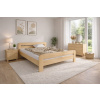 Zvýšená posteľ z masívu Andula 140x200 cm + rošt ZADARMO