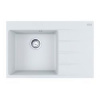 Drez FRANKE, Centro CNG 611-78 TL, odkvapkávač vpravo, Fragranite Biela ľad