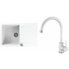 Set Alveus (dřez Cadit 20 White 11 + baterie Roxa White 11) SETA22208