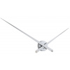 Designové nástěnné hodiny Future Time FT9110SI Hands chrome 100cm