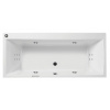 Santech EVO obdĺžnik masážna vaňa 160x80 cm,body 300+ZADARMO automatické dohrievanie vody B300EVO160