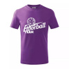 Florbal team - Tričko detské bavlnené - 104-110cm / 3-4 roky ( Fialová )