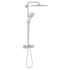 Grohe Sprchový systém Rainshower System na stěnu s termostatickou baterií supersteel 26837DC0