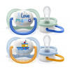 Avent Ultra Air Happy I Love mama Lodička modrá
