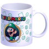 Nintendo Super Mario Bros Luigi Hrnček + sada peňazí