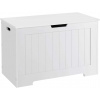 Lavica s úložným priestorom Vasagle 76 x 48 x 40 cm biela
