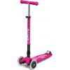 Micro Mobility Maxi Micro DELUXE shock Ružová (LED) skladacie 5-12 rokov Nové
