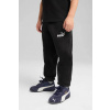 Detské tepláky Puma ESS No. 1 Logo Sweatpants FL PS čierna farba, s potlačou, 684933 122