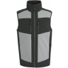 REGATTA PROFESSIONAL E-VOLVE TRA 907 / Unisex 2-vrstvová softshellová vesta - mineral grey/ash XS