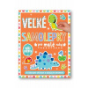 Dino ostrov Veľké samolepky pre malé ruky