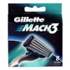 Gillette Mach3, Holiaci strojček - 1ks, 4 ks Náhradních hlavic pre mužov