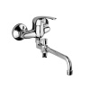 Mereo Nástenná batéria do byt. jadra, Lila, 100 mm, s ramienkom ø 18 mm - 330 mm, bez prís. CBEE602A03