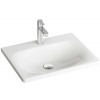 Ravak Balance umývadlo 60x46.5 cm obdĺžnik umývadlo na nábytok biela XJX01260000