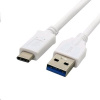 C-Tech CB-USB3C-20W USB 3.0 AM na Type-C, (AM/CM), 2m, bílý (CB-USB3C-20W)
