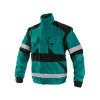 CXS Canis CXS Blúza LUXY BRIGHT, pánska, zeleno-čierna - 60 Zelená-Čierna, 60
