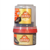 Well Done Gekko samoleštiaci krém na obuv hnedý 50ml