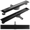 Rea Neox Pro odtokový žľab, čierny Dĺžka žľabu: 70 cm, REA-G7802