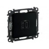 VALENA LIFE 2xUSB nabíjačka C+C 3A 15W čierna 756307