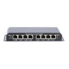 EXTRALINK 8-port switch 7xPoE 18-57V 802.3af