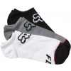 FOX ponožky NO SHOW white/grey/black - S/M