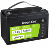 LÍTIOVÁ BATÉRIA LIFEPO4 12V 12.8V 125AH (150A) 1.6KWH GREEN CELL IP54 13.5KG