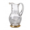 Bohemia Crystal ručne brúsený džbán Felicie Line Gold 1,3l