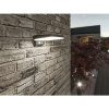 LED solárne nástenné osvetlenie Panlux PN42100062 SOFIA N SOLAR IP44 4,4 W 550 lm 2700K antracit so senzorom pohybu