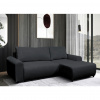 MID.YOU ROHOVÁ SEDAČKA, textil, čierna - Sedačky - 001574005901