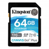 Kingston SDXC UHS-I U3 64GB SDG3/64GB