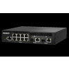 QNAP riadený switch QSW-M2108R-2C (8x 2,5GbE RJ45 a 2x kombo 10GbE SFP+/RJ-45, malá šírka) (QSW-M2108R-2C)
