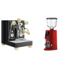 Lelit Bianca PL162T V3, black + Eureka Atom W 65, ferrari red