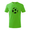 I love futbal lopta - Tričko detské bavlnené - 134 cm/8 rokov ( Apple Green )