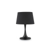 Stolová lampa Ideal lux 110455 LONDON TL1 BIG NERO 1xE27 60W