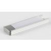 SJ-Tec SJ-ALP1707 Hliníkový profil pre LED, Biely, Priehľadný, 2m