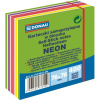 Samolepiaci bloček DONAU 76 x 76 mm, neónová zelená, 400 lístkov