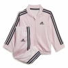 Teplaková súprava - Adidas HM6609 Detské stopy veľkosti 104 čierna, ružová (Štýlová mikina mikiny mikiny)